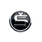 80/90/100mm Car Front Grille Hood Emblem Rear Trunk Badge Sticker For Skoda S Logo Octavia Fabia Superb Kamiq Kodiaq VRS Rapid