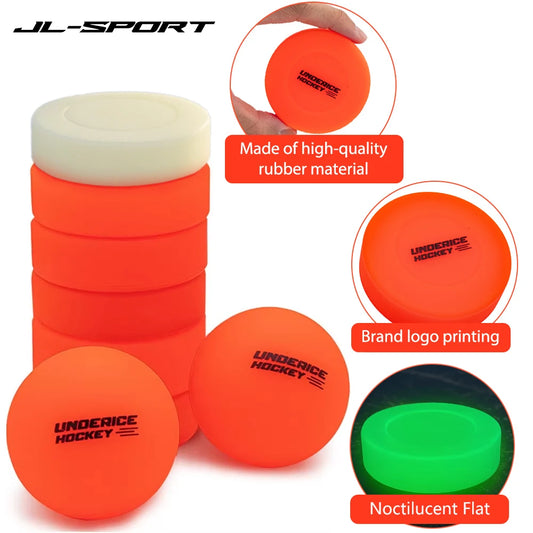Ice Hockey Puck Roller Road Hockey Round Roller No-Rebound Ball Street Ice Hockey Training Puck Sports Supplies