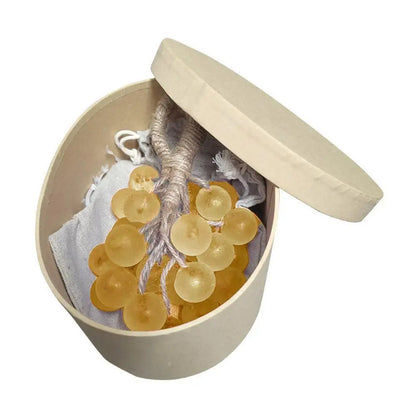 Grape Handmade Soap Natural DIY Crystal Soap Fruit Aroma Scented Soap Creative Gift For Home Fragrance Friend Gift Bathroom