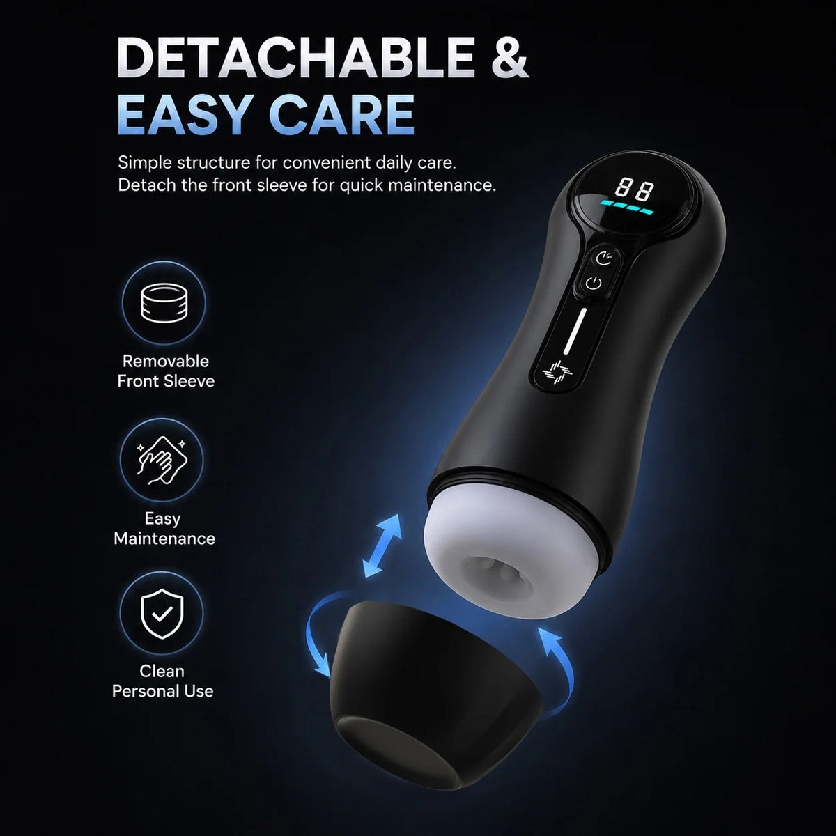 Automatic Male Vibration Masturbator Blowjob Sucking Machine Masturbation Cup Silicone Vaginal Sex Toys for Men Adult Goods