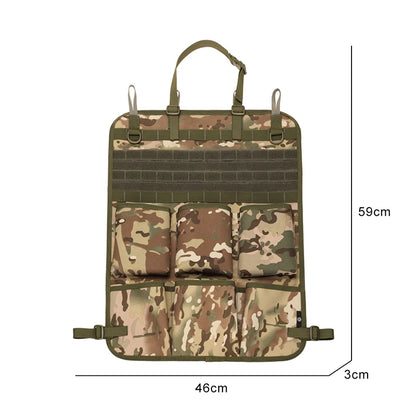 Car Organizer Seat Back Storage Bag Multifunction Camo Hanging Bags Car Stowing Tidying Pocket  Interior Accessories 1 Piece