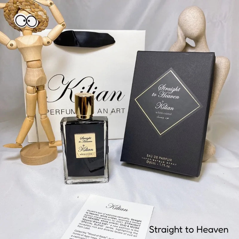KILIAN Unisex Eau Parfum 50ml – Long Lasting Warm Spicy Woody Floral Oriental Scent Fresh Unique Niche Fragrance with 8 Variants