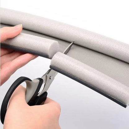 New 2/1PC Windproof Seal Strips Draught Excluder Stopper Door Bottom Guard Double Protector Doorstop Blocker Sealer Soundproof