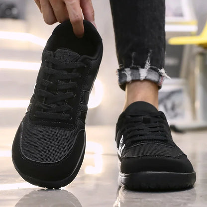 Wide Shoes Anti Slip Lightweight Breathable Running Shoes Minimalist Barefoot Cross Training Shoe Anti Slip Toe Walking Shoes