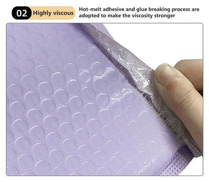 20pcs Bubble Mailers Poly Padded Mailing Packaging Padding Self Seal Bag Shipping Envelope Mailer Purple Envelopes Bags Big Size