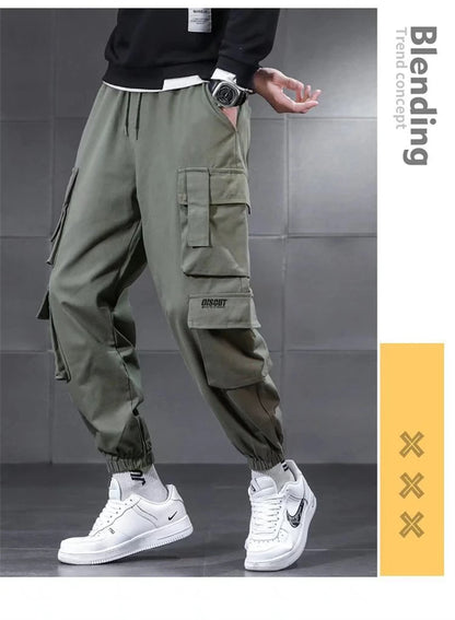 New Winter Lambswool Outdoor Waterproof Cargo Pants Men Warm Casual Pants Men Sportswear Winter Sports Outwear Sweatpants