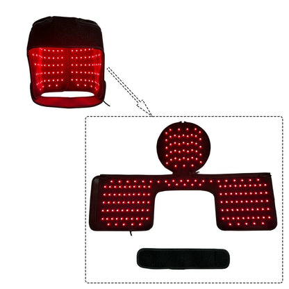 Multi-style Red Light Therapy Cap 660&850nm Infrared Light for Strengthen The Hair Root， Promote Hair Growth Anti-hair Loss Cap