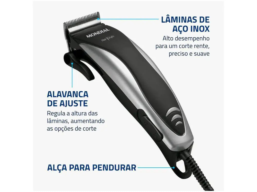 Mondial Hair Stylo Hair Clipper-110V