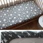 Baby Crib Fitted Sheet Newborns Bed Linen Children Cotton Cot Mattress Cover Protector For Toddler 130x70cm Allow Custom Size