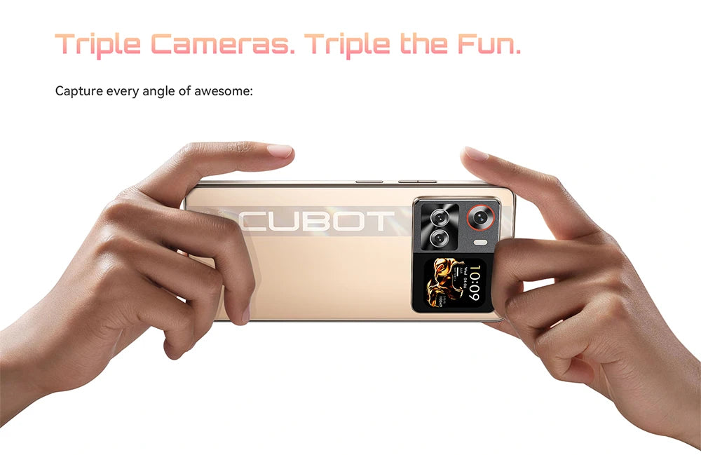 [Shipping From Poland] Cubot X100 Android 15 5100mAh 33W NFC 5G Smartphone 6.88" 16GB(8+8) RAM 256GB ROM 64MP Mobile Phone