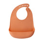 1PC Portable Baby Silicone Bib Ultra-thin Silicone Drool Bag Waterproof And Easy To Clean A Bib For Feeding Children And Infants