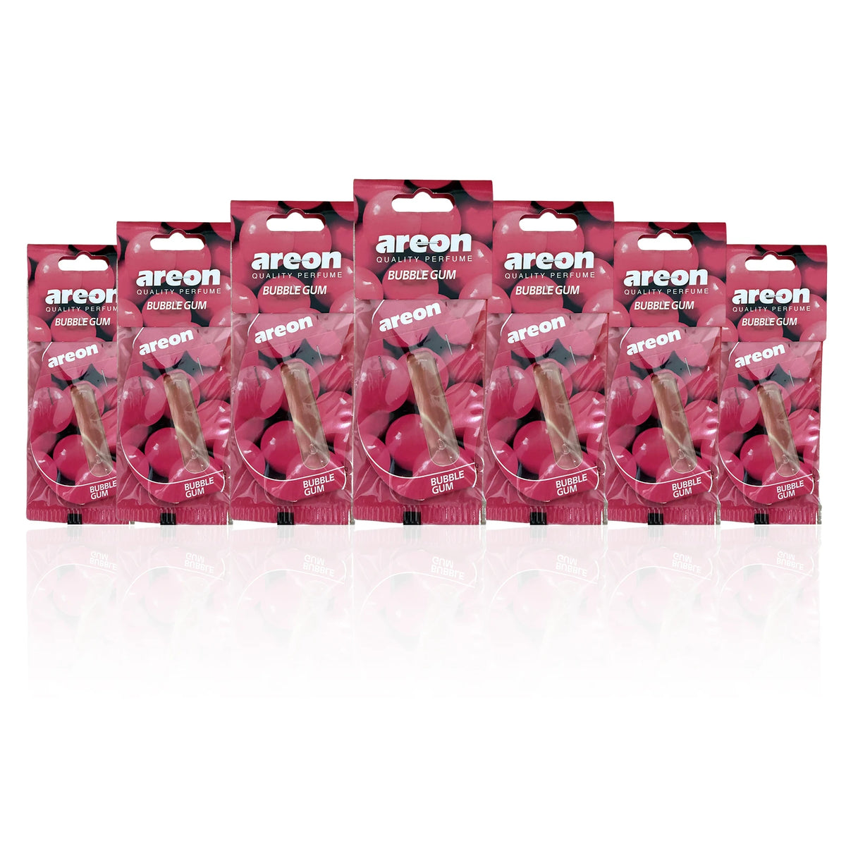 Areon 5/20pcs BUBBLE GUM Scent Car Air Freshener, Natural Tea-Scented Paper, Car-Mounted Hanging Type, Car Interior Accessories