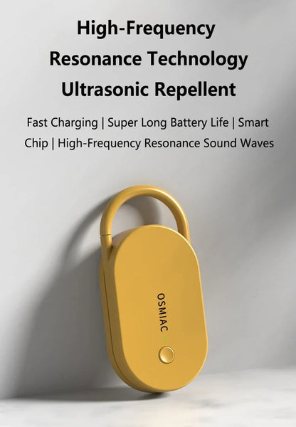 Car Ultrasonic Repeller Rechargeable Mosquito Mouse Rat Deterrent Anti Pest Control Lock Head For Home Vehicle Camping Hot New