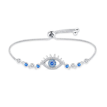 Bracelet Original 925 Silver Lucky Symbol Zircon Bracelet Luxury Jewelry For Woman Romantic Valentine's Day Jewelry Gifts