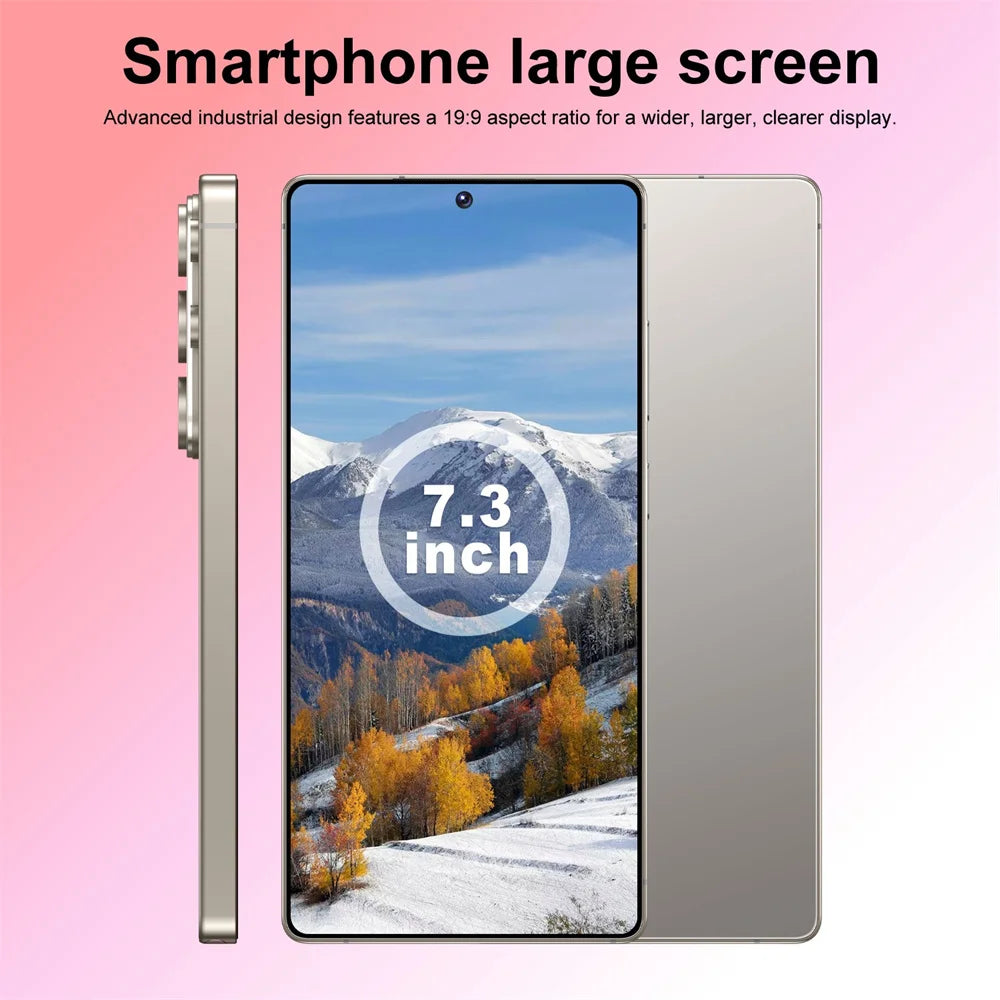 New Mobile Phones for S26 Ultra Smartphone Android 5G 7.3HD Cell Phone 22G+2TB 7800mAh Unlocked Dua Sim Wifi Global Version
