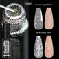 Gold Silver Metallic Liner Paint Gel Nail Polish Chrome Mirror Metal Effect Super Bright French UV LED Semi Permanent Nail Gel