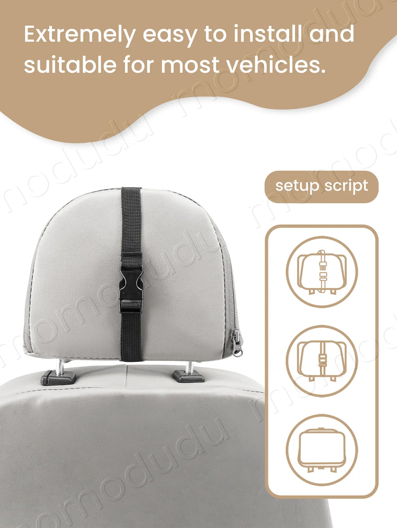 1 Pc Crash Tested And Certified Shatterproof Baby Car Mirror For Rear Facing Infant With Wide Larger Crystal Clear View