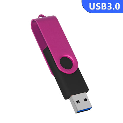 Promotion Metal USB 3.0 Flash Drive High Speed Pen Drive 128GB 64GB USB Stick 3.0 32GB 16GB 8GB Flash Drive Pendrive