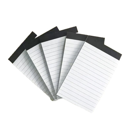 5-Pack/10-Pack A7 Notepads, 30 Lined Sheets