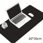 1pc Large Size 600*300mm Office Desk Protector Mat PU Leather Waterproof Mouse Pad Desktop Keyboard Desk Pad Gaming Mousepad