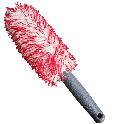 Car Wash Super Plush Microfiber Tire Rim Wheel Hub Cleaning Brush Car Beauty Car Wash Brush Maintenance Tools Cleaning Supplies