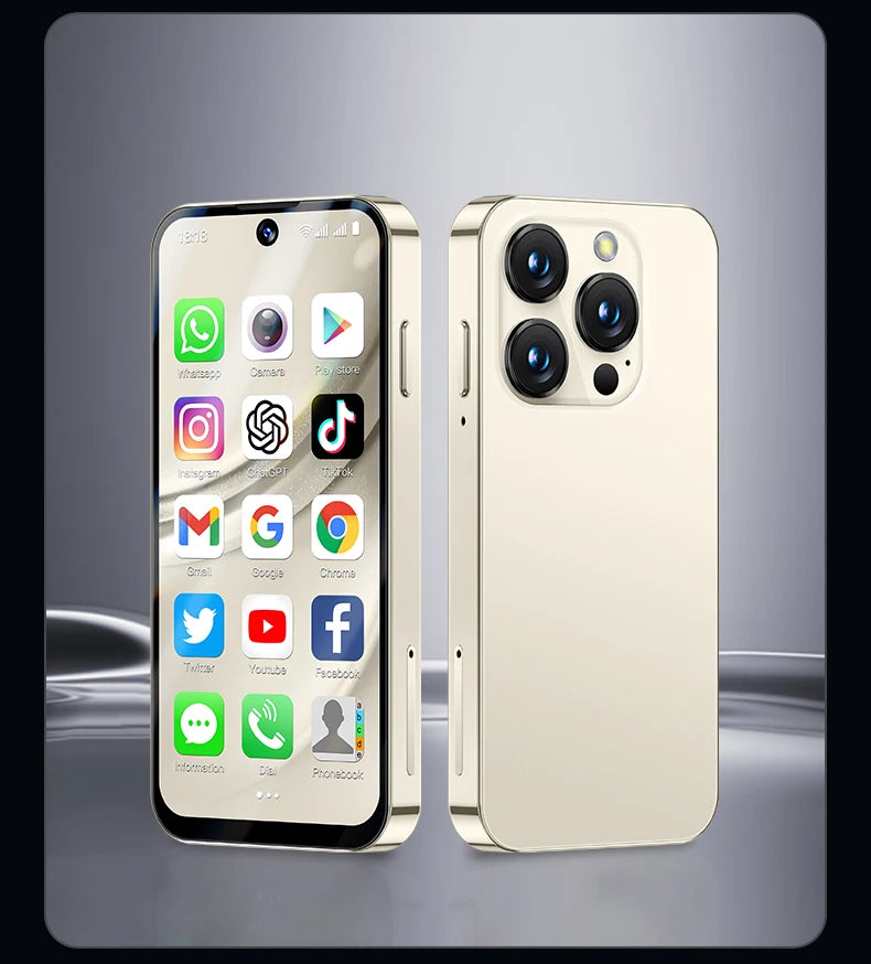 SERVO 19PRO Android Mini Smartphone 4G LTE Dual SIM Standby 6GB RAM 128GB ROM Play Store WiFi OTG 3.88" Screen Small Smart Phone