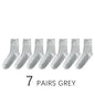 7 Pairs Man Non Binding Diabetes Socks Comfortable Breathable Socks Suitable For Elderly Man For Fat Feet Men Plus Size39-48