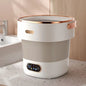 15L Portable Small Washing Dryer Machine Collapsible Washer with Spin Apartment Travel Socks Underwear Panties Washing Machine