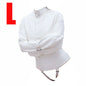 BDSM Leather Armbinder Restraint Straitjacket Sex Toy,Straight Jacket Bondage Adjustable Belt,Slave Cosplay Women's Sexy Costume