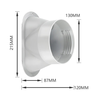 1.5/2M Portable Flexible Conditioner Exhaust Hose Tube/13/15cm Exhaust Pipe Hose Connector Interface for Mobile Air Conditioning