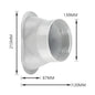 1.5/2M Portable Flexible Conditioner Exhaust Hose Tube/13/15cm Exhaust Pipe Hose Connector Interface for Mobile Air Conditioning