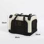 Large Wheel Breathable Pet Rolling Carrier Large Capacity Travel Bag For Two Cats Dogs Portable Car Pet Stroller