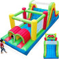 6.5*3*2.5m Giant Inflatable Jumping Castle Big Bounce House With Large Slide Trampoline Inflatable Bouncer Obstacle Slides