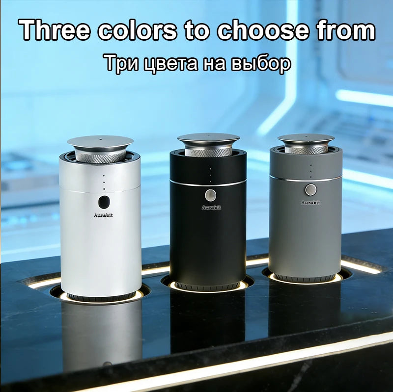 Smart Car Aromatherapy Diffuser AI Auto Sensing Start Stop Spray Quick Odor Eliminator Long Lasting Fragrance Home Car Use