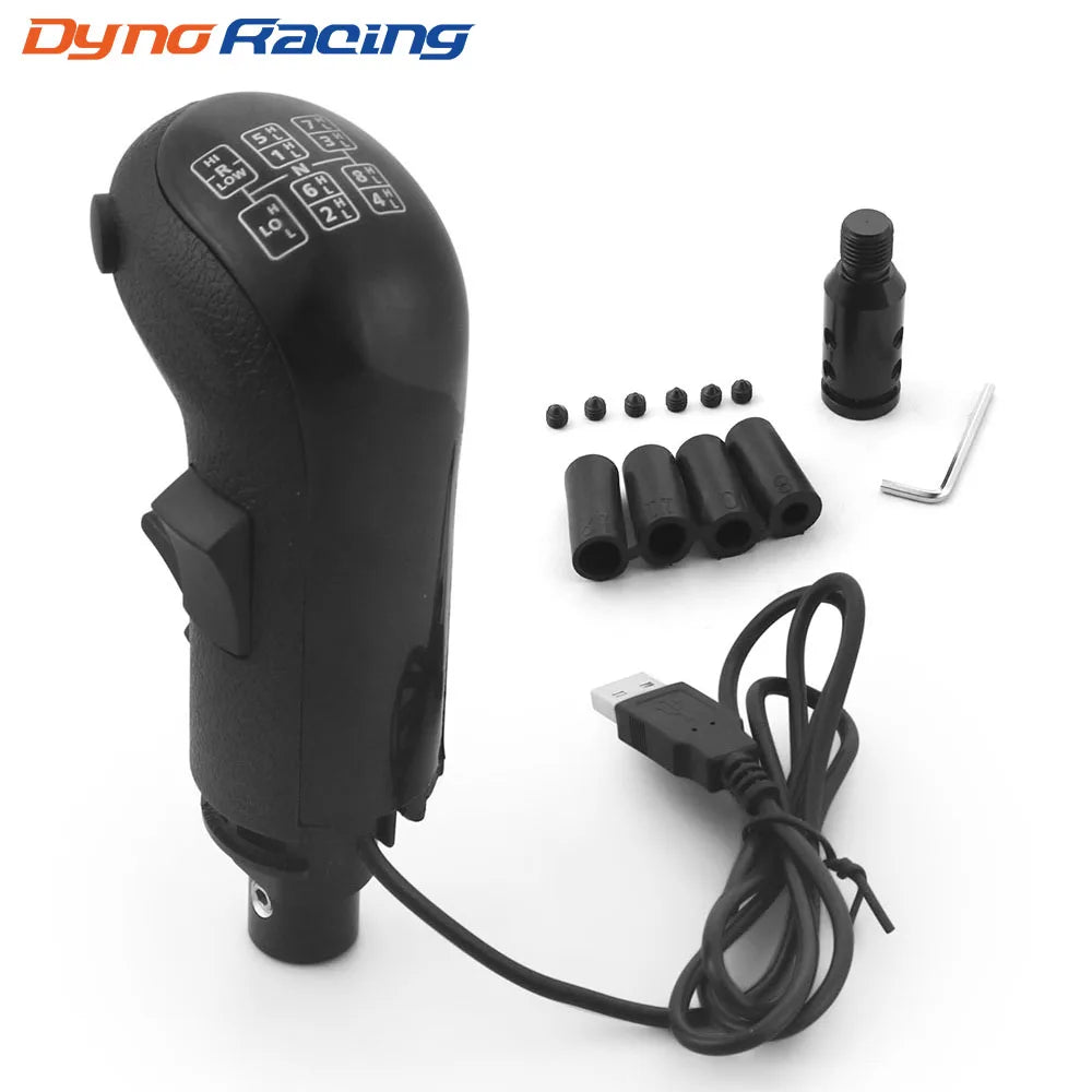 Left Hand USB Truck Simulator Shifter Knob for Logitech G923 G29 G27 G25 TH8A for ETS2&ATS Euro Truck High Low Gear Simulator