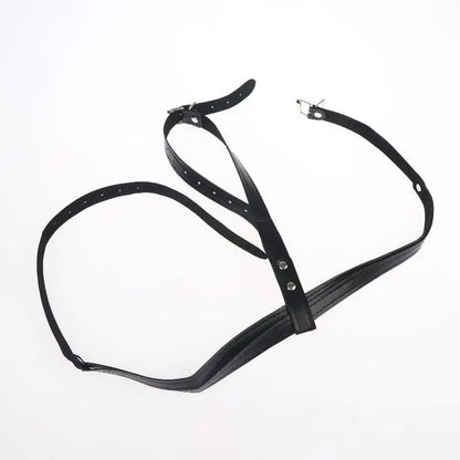 1Pcs Leather Strap On Lesbian Erotic Bra Brassiere Adult Breast BDSM Bondage Sexy Lingerie Sex Toy Accessories For Womenproduct