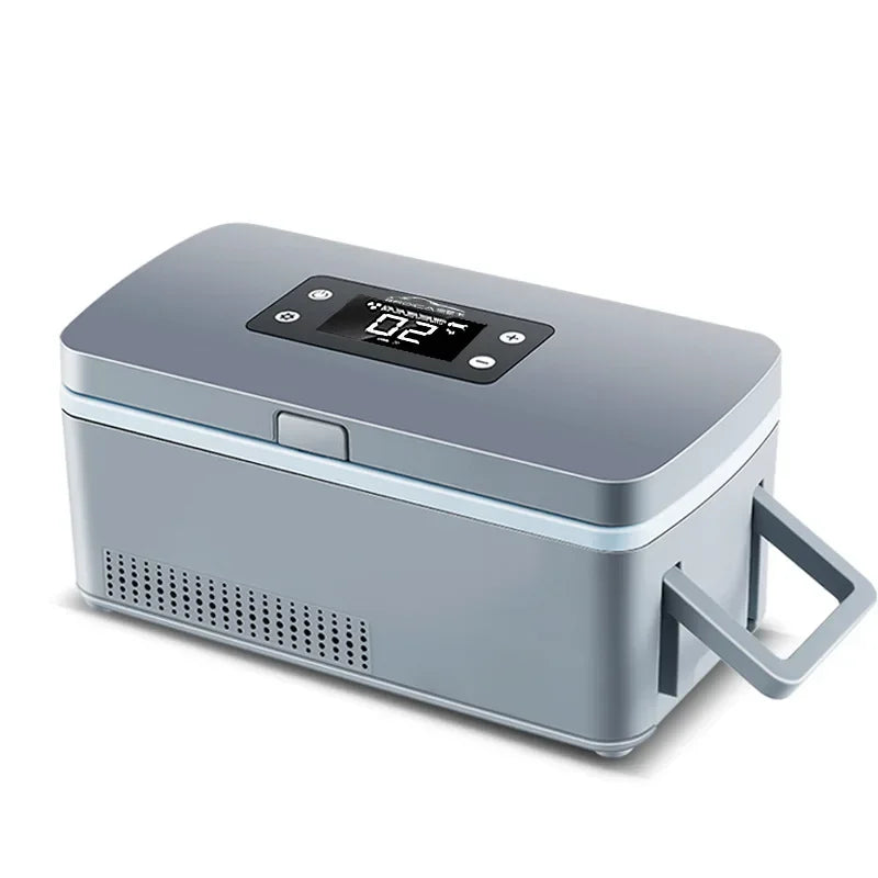 Portable Car Home Small Insulin Refrigeration Box Rechargeable Mini Fridge Cool Box Cooler for Drug Auxin Injection Pen Eye Drop