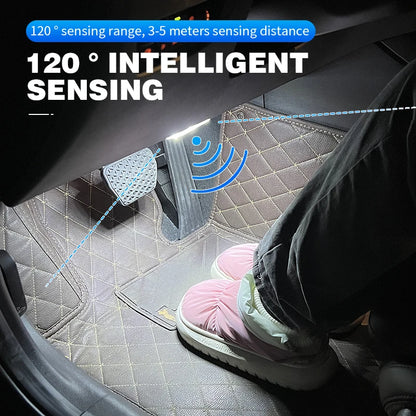Motion Sensor Led Light 650mAH USB Rechargeable Automatic Induction Sensing Light Wireless Foot Lamp for Car Trunk Door