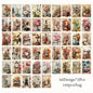 Mr. Paper 4 styles 100pcs/pack garden whisper series material book DIY handbook bottoming paper decoration