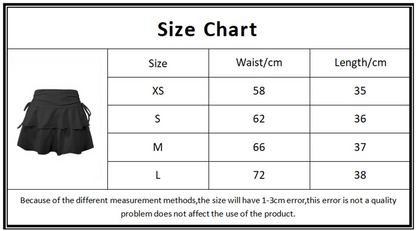 Women's Ruffle Mini Skirt 2026 Summer Fashion Solid High Waist Short Skirts Lace Up Slim Outfit Clothes Casual Chic Streetwear