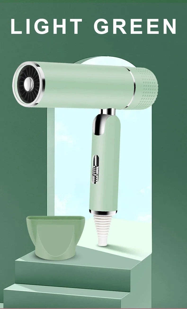 2300W Hair Salon Hair Dryer High Power Strong Wind Speed Dry Blue Light Ion Silent Home Hairdresser Special New Product