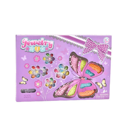 Creative DIY Handmade Pop Beads Toy Accessory Set Girl Jewelry Necklace & Bracelet Crafts Toys Education kids Birthday Gifts