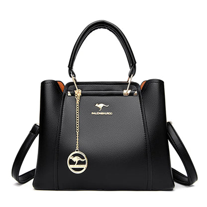 2026 Luxury Women Designer 3 Layers Shoulder Crossbody Sac Ladies Large Capacity Leather Handbags Shopper Brand Messenger Totes