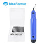 1 Set Fixed Handle Plastic Burr Pocket Knife NB1100 Scraper+10pc BS1010 Blades Trimming Neaten Deburring Head Cutter 3D Tools