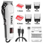 Kemei Hair Clipper KM-809A Hair Cut Maching Wireless Trimmer Men Professional Clipper Machine Rechargeable Hair Cut Barberkemei