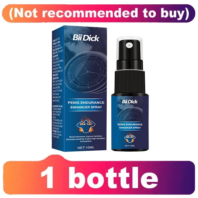Men's delay spray without side effects