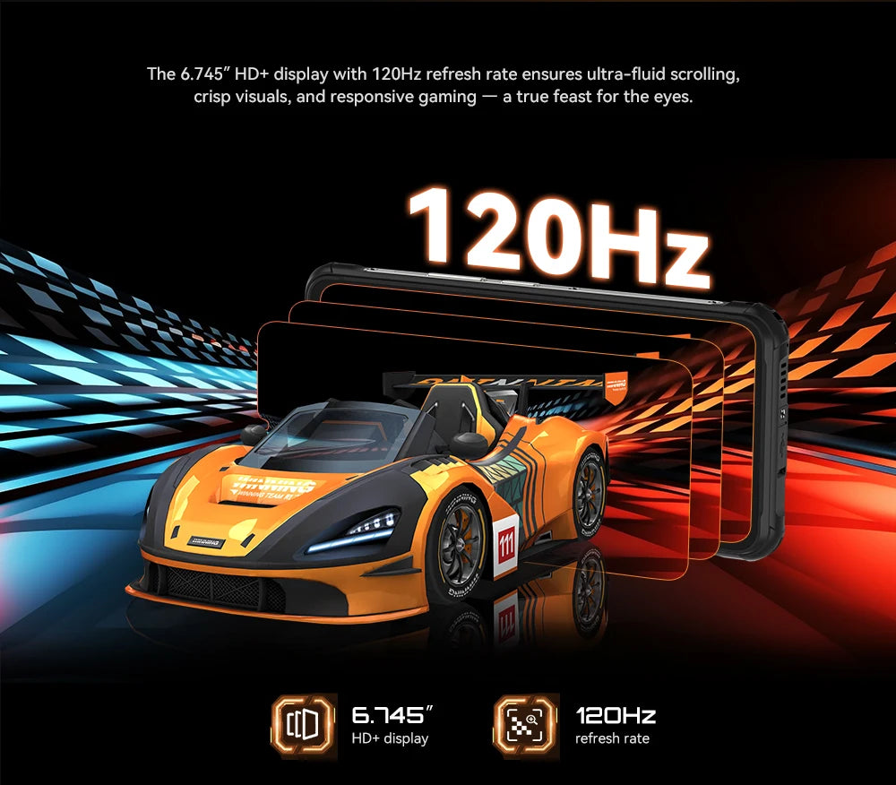 [Shipping From Poland] Cubot KingKong ACE 5 Android 16  10200mAh Rugged Smartphone 20GB(8+12) RAM 256GB ROM 6.745" 120Hz NFC
