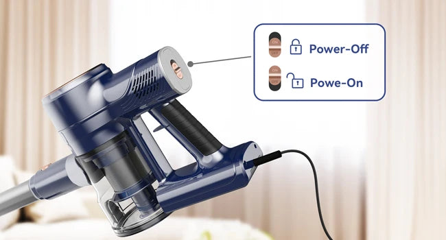 Vastorm 3-in-1 Corded Vacuum Cleaner 600W Powerful Upgraded Motor Free-Stand Lightweight Stick Handheld Vacuum for Carpet Pet Hair