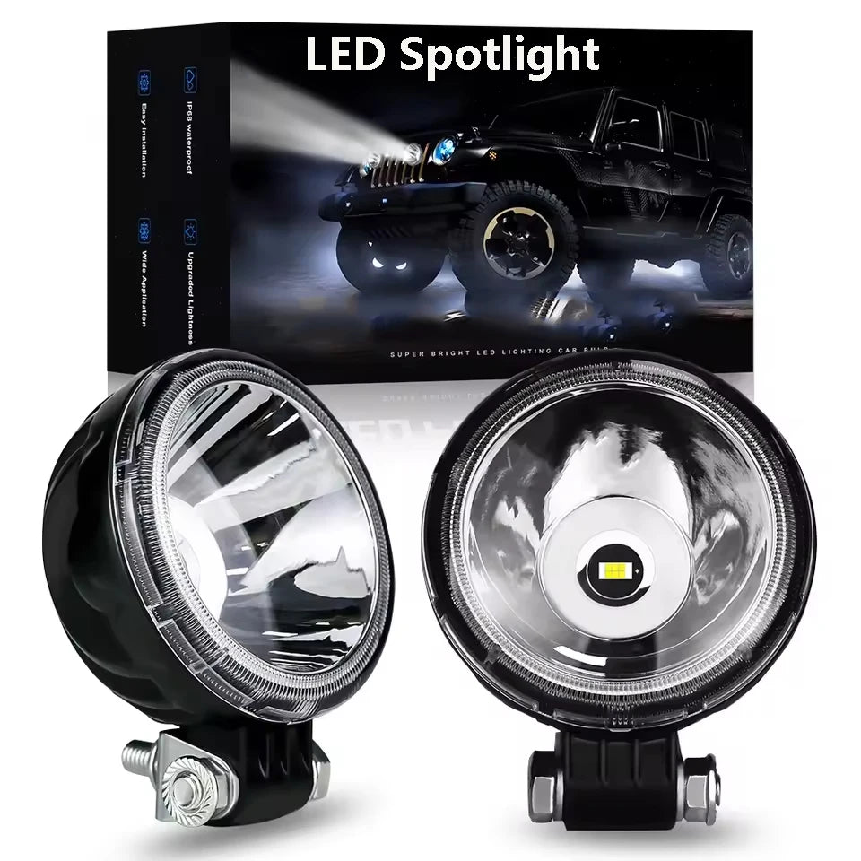 3 Inch Spotlight LED Work Light 18W Car Modified Headlight Spotlight For SUV ATV Tractor Truck Motorcycle LED Light Fog Lamp