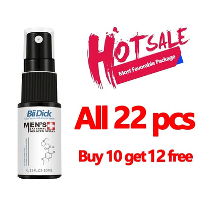 60 Minutes Long Lasting Men's Sex Spray, Without Ejaculation Spray for Men, Fast Erection, Premature Ejaculation Adult Product